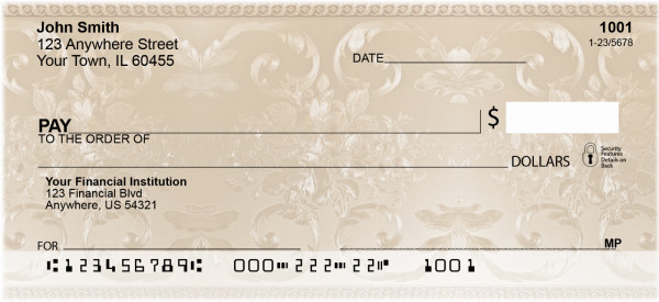 Classic Old World Personal Checks