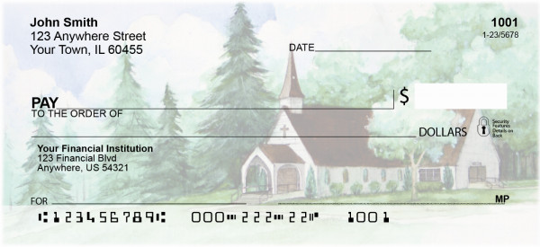 Country Church Personal Checks