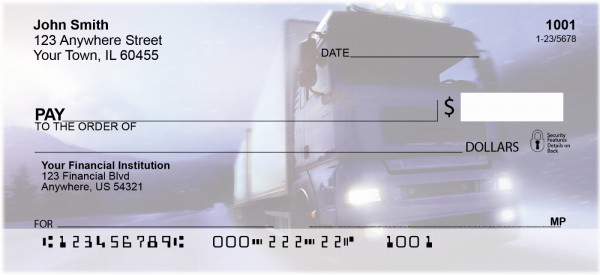 Mountain Trucking Personal Checks