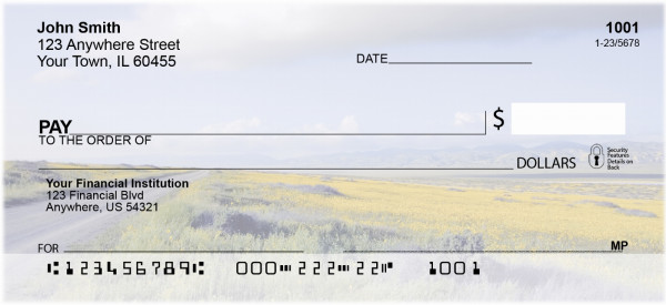 Foothills In Bloom Personal Checks
