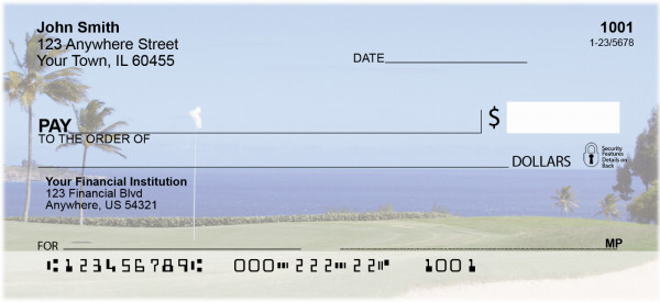 Golf Courses on The Ocean Personal Checks