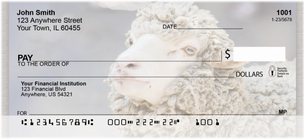 Counting Sheep Personal Checks | ZANJ-65
