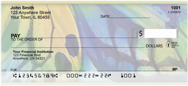 Butterfly Wings Personal Checks