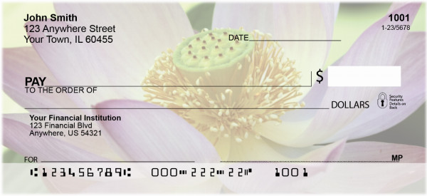 Mixed Floral Bouquet Personal Checks | ZFLO-50