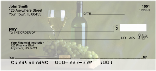 Fruit Of The Vine Personal Checks | ZFOD-30