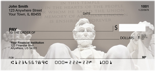 Civil War Monuments Personal Checks | ZPAT-25