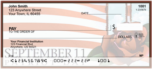 Patriot Day Personal Checks | ZPAT-29