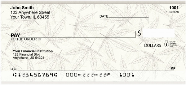 Legalize Marijuana - Weed Camo Personal Checks | ZPAT-32