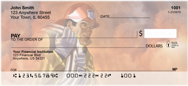 Heroic Firefighter Personal Checks