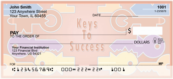 Keys To Success Personal Checks | ZPRO-20