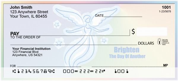 Listen To Your Angels Personal Checks