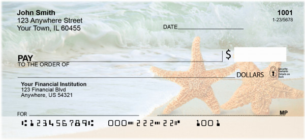Starfish On Parade Personal Checks | ZSCE-31